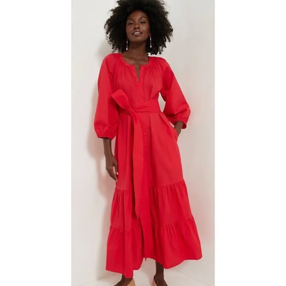 Tuckernuck Dresses & Skirts - Tuckernuck Red Lyles Midi Dress